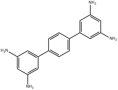 1,1':4',1''-terphenyl]-3,3'',5,5''-tetraamine 化学構造式