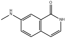 7-(Methylamino)isoquinolin-1-ol Structure