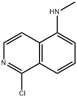 1-Chloro-N-methylisoquinolin-5-amine Structure