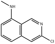 3-Chloro-N-methylisoquinolin-8-amine Structure