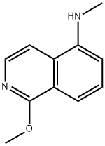 1-Methoxy-N-methylisoquinolin-5-amine Structure