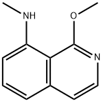 1-Methoxy-N-methylisoquinolin-8-amine Struktur