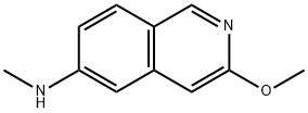 3-Methoxy-N-methylisoquinolin-6-amine Struktur