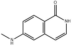 6-(Methylamino)isoquinolin-1-ol Struktur