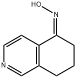 5(6H)-Isoquinolinone, 7,8-dihydro-, oxime, (5Z)- Structure