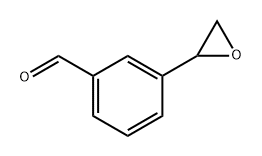 Benzaldehyde, 3-(2-oxiranyl)- Struktur