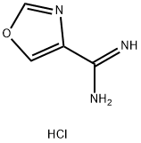 4-Oxazolecarboximidamide, hydrochloride (1:1) Struktur