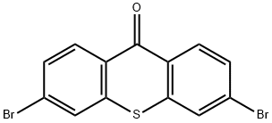 9H-Thioxanthen-9-one, 3,6-dibromo- Structure