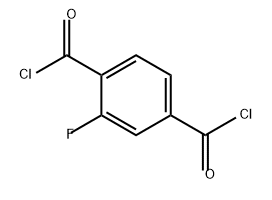 1,4-Benzenedicarbonyl dichloride, 2-fluoro- Structure