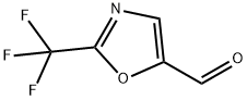 2-(三氟甲基)噁唑-5-甲醛, 1378579-95-3, 结构式