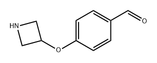 Benzaldehyde, 4-(3-azetidinyloxy)- 结构式
