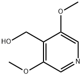 3,5-二甲氧基吡啶-4-甲醇, 1378654-92-2, 结构式