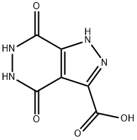 1H-Pyrazolo[3,4-d]pyridazine-3-carboxylic acid, 4,5,6,7-tetrahydro-4,7-dioxo- Structure