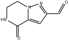 4-氧代-4,5,6,7-四氢吡唑并[1,5-A]吡嗪-2-甲醛, 1378793-40-8, 结构式