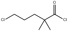 Pentanoyl chloride, 5-chloro-2,2-dimethyl-|