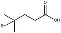 4-bromo-4-methylpentanoic acid 化学構造式