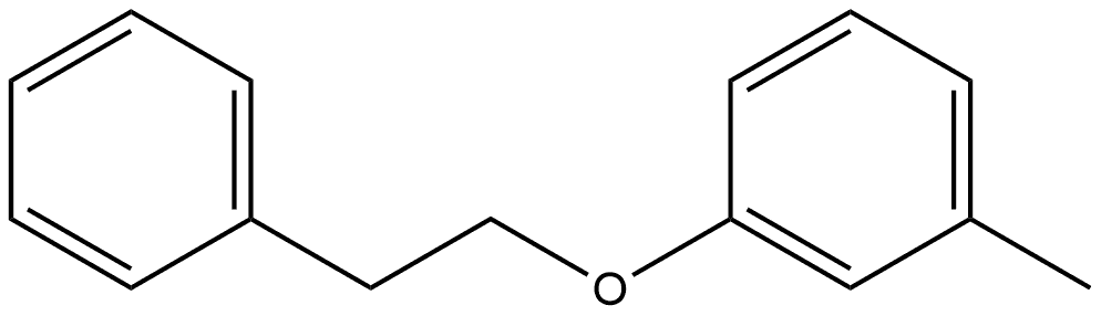 1-Methyl-3-(2-phenylethoxy)benzene Structure