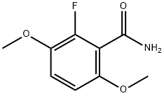 Benzamide, 2-fluoro-3,6-dimethoxy- Structure