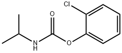 Carbamic acid, N-(1-methylethyl)-, 2-chlorophenyl ester 化学構造式