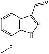 7-methoxy-1H-indazole-3-carbaldehyde Structure