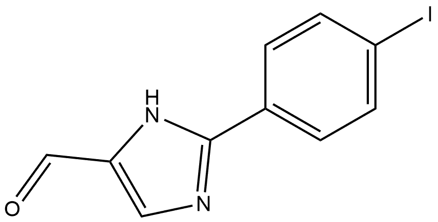 2-(4-Iodophenyl)-1H-imidazole-5-carbaldehyde Structure