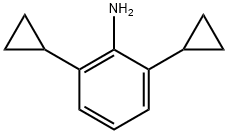 2,6-二环丙基苯胺, 1379308-46-9, 结构式