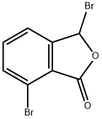 3,7-二溴异苯并呋喃-1(3H)-酮, 1379356-37-2, 结构式