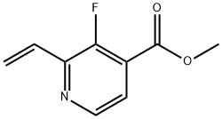 methyl 2-ethenyl-3-fluoropyridine-4-carboxylate Structure