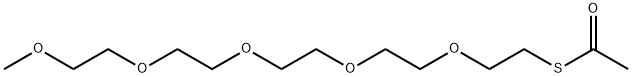 m-PEG5-AcS Structure