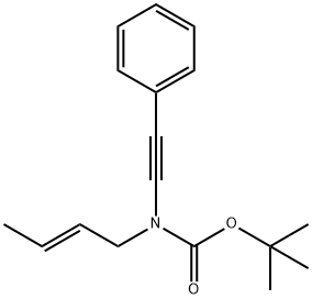 Carbamic acid, N-(2E)-2-buten-1-yl-N-(2-phenylethynyl)-, 1,1-dimethylethyl ester