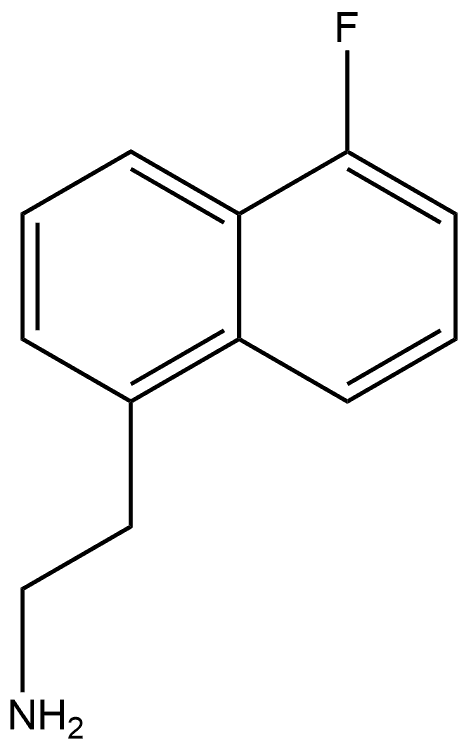 2-(5-fluoronaphthalen-1-yl)ethan-1-amine Structure