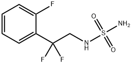 Sulfamide, N-[2,2-difluoro-2-(2-fluorophenyl)ethyl]- Struktur