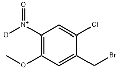 1-(Bromomethyl)-2-chloro-5-methoxy-4-nitrobenzene|1-(溴甲基)-2-氯-5-甲氧基-4-硝基苯