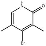 4-Bromo-3,5-Dimethylpyridin-2(1h)-One Struktur