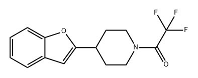 Ethanone, 1-[4-(2-benzofuranyl)-1-piperidinyl]-2,2,2-trifluoro-