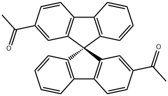 1,1'-(9,9'-螺吡[芴]-2,2'-二基)双(乙-1-酮),138257-22-4,结构式