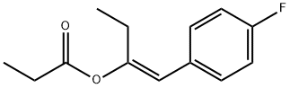 1-Buten-2-ol, 1-(4-fluorophenyl)-, propanoate, (E)- (9CI)