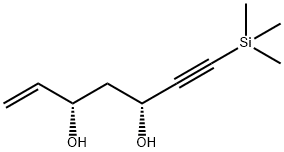 1-Hepten-6-yne-3,5-diol, 7-(trimethylsilyl)-, (3S,5R)-