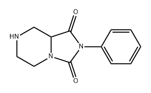 2-苯基四氢咪唑并[1,5-A]吡嗪-1,3(2H,5H)-二酮, 1384427-43-3, 结构式