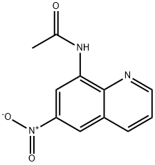 N-(6-Nitroquinolin-8-yl)acetamide Structure