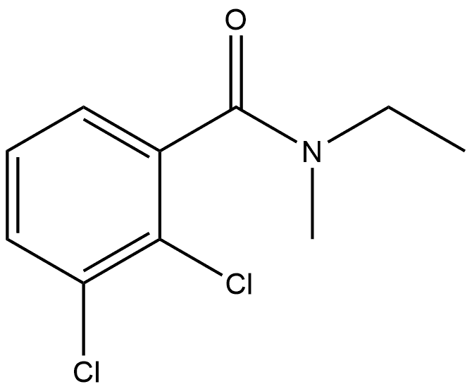 2,3-Dichloro-N-ethyl-N-methylbenzamide,1385571-70-9,结构式