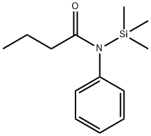 N-Phenyl-N-(trimethylsilyl)butyramide Structure