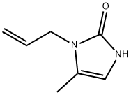 2H-Imidazol-2-one, 1,3-dihydro-5-methyl-1-(2-propen-1-yl)- Structure