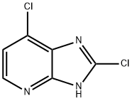 3H-Imidazo[4,5-b]pyridine, 2,7-dichloro-,1388070-99-2,结构式