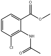Benzoic acid, 2-(acetylamino)-3-chloro-, methyl ester