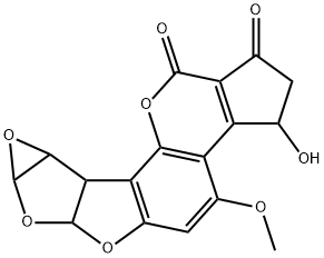 AFLATOXINQ18,9-OXIDE Struktur