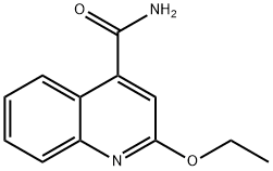 2-Ethoxyquinoline-4-carboxamide,13884-26-9,结构式