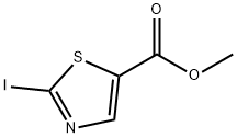 5-Thiazolecarboxylic acid, 2-iodo-, methyl ester Structure