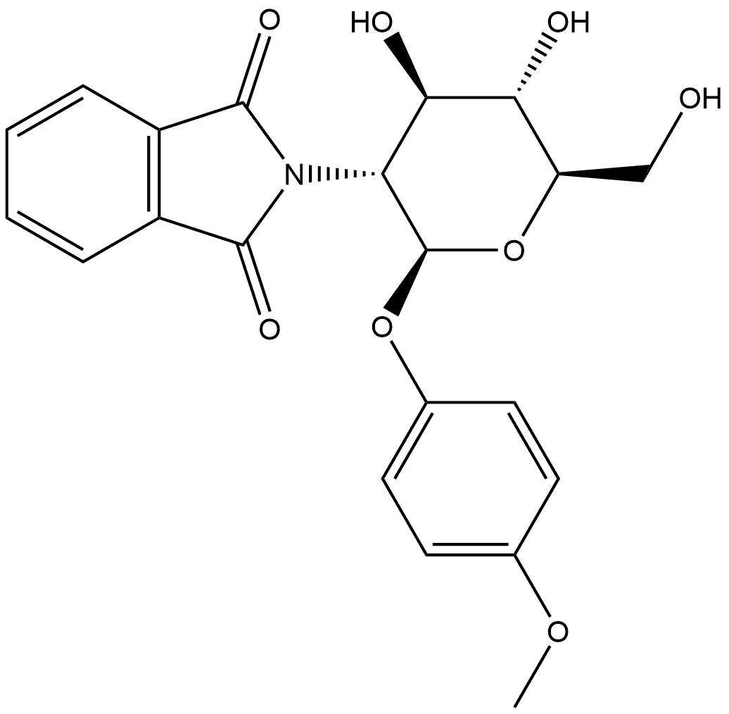 β-D-Glucopyranoside, 4-methoxyphenyl 2-deoxy-2-(1,3-dihydro-1,3-dioxo-2H-isoindol-2-yl)-