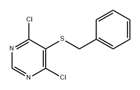 Pyrimidine, 4,6-dichloro-5-[(phenylmethyl)thio]-